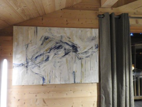 Peinture - Location chalet vacance Valmorel