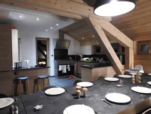 Salle à manger - Location chalet vacance Valmorel