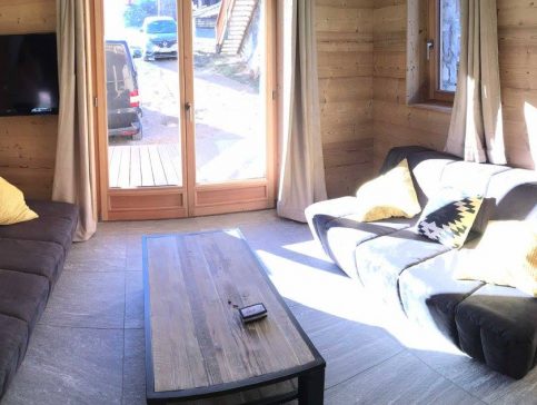 Salon - Location chalet vacance Valmorel